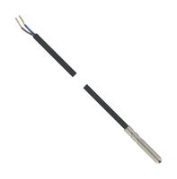 DWYER TS-21 PTC Thermistor, 6.35mm Dia, Free Hanging, Stainless Steel Sheath, PVC Cable, 3m, TS Series