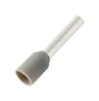 MULTICOMP PRO MP016684 Wire Ferrule, Single Wire, 14 AWG, 2.5 mm², 12 mm, Grey