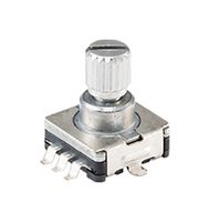 SAME SKY RIC11-31S10K2-GSMT Rotary Encoder, Encoder Kit, Mechanical, Incremental, 15 PPR, 30 Detents, Vertical