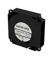SAME SKY CBM-4010B-140-178-22 Fan Blower, DC Brushless Motor, 12 V, DC, 40 mm, 10 mm, 1.17 CFM