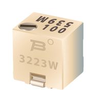 BOURNS 3223W-1-101E Trimmer, Multi Turn, Cermet, Top Adjust, 100 ohm, Surface Mount, 11 Turns