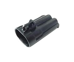 APTIV / DELPHI 15363993 Automotive Connector Housing, Black, Metri-Pack 630 Series, Plug, 2 Ways
