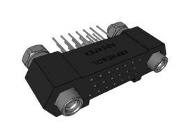AMPHENOL SOCAPEX HDASE020YD-105LF Pin Header, Board-to-Board, 1.905 mm, 3 Rows, 20 Contacts, HDAS Series