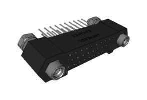 AMPHENOL SOCAPEX HDASE029YD-105LF Pin Header, Board-to-Board, 1.905 mm, 3 Rows, 29 Contacts, HDAS Series