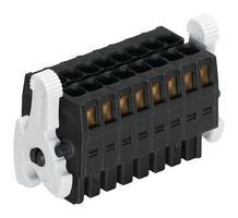 WAGO 713-1106/037-000 Pluggable Terminal Block, 3.5 mm, 12 Ways, 28 AWG, 16 AWG, 1.5 mm², Clamp