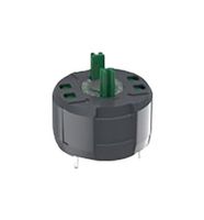 RAFI 1.20.146.405/9000 Contact Block, DPST-NO, PC Pin, 2 Pole, 100 mA, 35 V