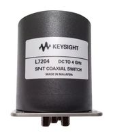 KEYSIGHT TECHNOLOGIES L7204A/-024/-161 Coaxial Switch, SP4T Unterminated, SMA Female, 0.36dB Insertion Loss, 90dB Isolation, 4GHz, L Series