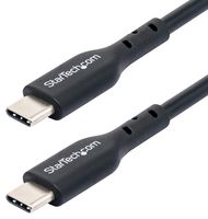 STARTECH USB2CC4MBKE USB Cable, Type C Plug to Type C Plug, 4 m, 13.1 ft, USB 2.0, Black