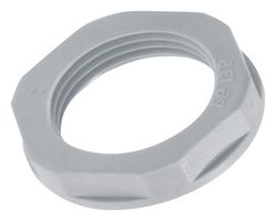 LAPP APAC 53119023 Locknut, Light Grey, M20 x 1.5, Nylon (Polyamide), Glassfibre Reinforced, 6 mm
