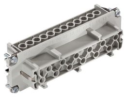 LAPP 10197000 Heavy Duty Connector, EPIC H-BE Series, Insert, 24 Contacts, 24B, Receptacle, Screw Pin