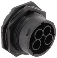 SOURIAU-SUNBANK / EATON UTSX7186S Circular Connector, Standard Circular Connector, TRIM TRIO UTSX Series, Jam Nut Receptacle