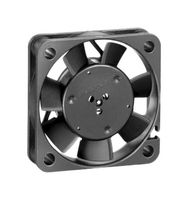 EBM-PAPST 9291705136 DC Axial Fan, 12 V, Square, 40 mm, 10 mm, Sleeve Bearing, 5.9 CFM