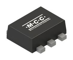 MICRO COMMERCIAL COMPONENTS (MCC) EMZ7-TP Bipolar Transistor Array, NPN, PNP, 12 V, 12 V, 500 mA, 500 mA, 200 mW