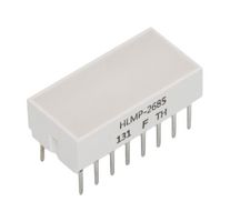 MIKROELEKTRONIKA MIKROE-6589 LED Bar Graph Array, 622 nm, Red, 20 mA, 2.05 V, 83.4 mcd, 1 LEDs, 8.89mm x 19.05mm