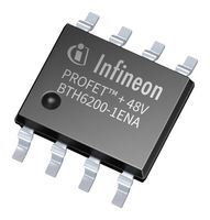 INFINEON BTH62001ENAXUMA1 Power Load Distribution Switch, Active High, Active Low, 1 Output, 54 V, -40 °C to 150 °C, TSDSO-8