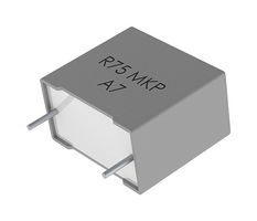 KEMET R75TR3220AA40K Power Film Capacitor, Metallized PP, Radial Box - 2 Pin, 0.22 µF, ± 10%, High Frequency