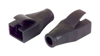 L-COM MPC45D60-BLK Connector Accessory, Snagless Boot, L-Com TDS8PC5 and TDS8PC6 RJ45 Plugs