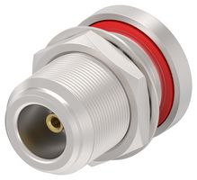 TE CONNECTIVITY 1058628-1 RF / Coaxial Connector, N Coaxial, Straight Jack, Solder, Clamp, 50 ohm, RG402, Beryllium Copper