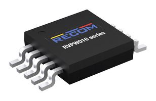 RECOM POWER RVPW016-FJH-CT PWM Controller, Boost, Buck, Flyback, Current Mode, 500 to 560kHz, 4V to 100V, -40 to 125°C, MSOP-10
