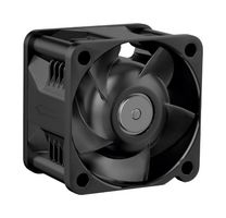 EBM-PAPST 8315100477 DC Axial Fan, 12 V, Square, 40 mm, 28 mm, Ball Bearing, 17 CFM