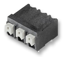 WEIDMULLER 1869680000 Wire-To-Board Terminal Block, 5.08 mm, 3 Ways, 24 AWG, 16 AWG, 1.5 mm², Push In