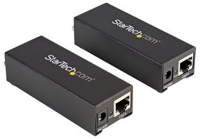 STARTECH ST121UTPEP VGA Video Extender Kit, Cat5, 12VDC, 600mA, 7.2W, 80m Cable Length, AUS, EU, NA, UK Plug Type