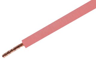 PRO ELEC PEL01807 Wire, LSZH, Pink, 16 x 0.2mm, 328.08 ft