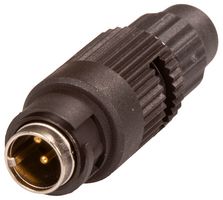 BINDER 99 0979 100 04 Circular Connector, Subminiature Circular Connector, 710 Series, Cable Mount Plug, 4 Contacts