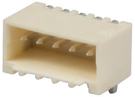 MOLEX 87437-0543 Pin Header, Wire-to-Board, 1.5 mm, 1 Rows, 5 Contacts, Surface Mount Straight