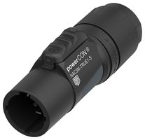 NEUTRIK NAC3M-TRUE1-S High Power Connector, 14 AWG, powerCON TRUE1 Series, Plug, 250 V, 16 A, Cable Mount, Solder