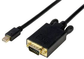 STARTECH MDP2VGAMM6B LEAD,MINI DP-VGA 1920X1200 2M BLACK
