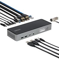 STARTECH DK30C2DPEPRUE DOCK STATION, TRIPLE-MONITOR, USB-C