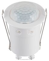 TIMEGUARD STFMMINI PIR Sensor, Flush, White, 360° Beam Angle, 8 m Sensing Range, 73 mm x 50 mm x 50 mm