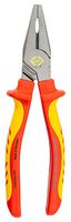 CK TOOLS T39072A 200-RND Combination Pliers, 2mm Hard/2.8mm Medium Hard/Above 4mm Soft Cutting, 210mm L, RedLine Series