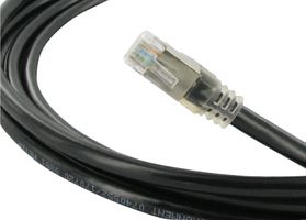 AMPHENOL PCD RJFSFTP5E0213 ENET CORD, CAT5E, RJ45 PLUG -PLUG, 7FT