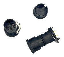 NORCOMP 862-D04-113R001 SENSOR CONN, M12, 4POS, PLUG, PCB