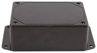 BUD INDUSTRIES CU-3281-MB ENCLOSURE, UTILITY, PLASTIC, BLACK