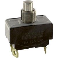 EATON 8448K2 SWITCH, PUSHBUTTON, DPST, 10A, 250V