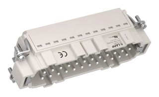 LAPP 381166841 HEAVY DUTY INSERT, PLUG, 24+PE POS, 16A