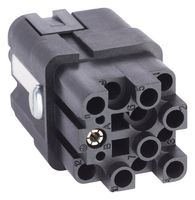LAPP 44424050 HEAVY DUTY INSERT, RCPT, 12+PE POS, 10A