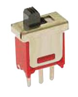 E-SWITCH 500ASSP1M2QE. SLIDE SWITCH, SPDT, 3A, 120VAC, 28VDC