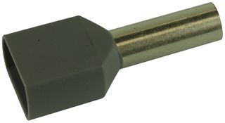 MULTICOMP PRO SPC4571 TERMINAL, FERRULE, 12 X 3.8MM, GREY