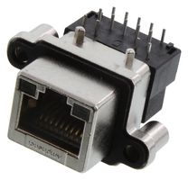 AMPHENOL COMMUNICATIONS SOLUTIONS MRJ53A1M1 RUGGED RJ50 JACK, R/A, 10P10C, 1PORT, TH