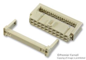 HARTING 09 18 520 6813 WIRE-BOARD CONN, FEMALE, 20POS, 2.54MM