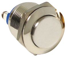 E-SWITCH PV2F640SS. ANTI-VANDAL PUSHBUTTON SWITCH, SPST, 2A,