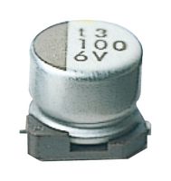 NICHICON UWX0G101MCL1GB. ALUMINUM ELECTROLYTIC CAPACITOR 100UF 4V