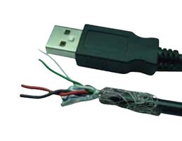 AMPHENOL PCD USB2AA400PUHFFR Connector to Connector:Type A Plug to Type A Plug