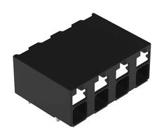 WAGO 2086-3204/300-000 TB, WIRE TO BRD, R/A, 4POS, 16AWG