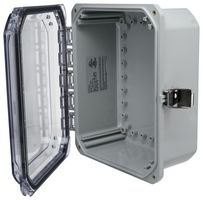 BUD INDUSTRIES DPH-28710-C ENCLOSURE, OUTDOOR, PC, LIGHT GREY