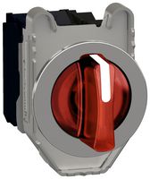 SCHNEIDER ELECTRIC ZB4FK1743. ILLUMINATED SELECTOR SW ACTUATOR, RED